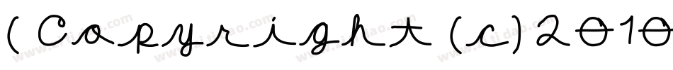 ( Copyright (c) 2010字体转换